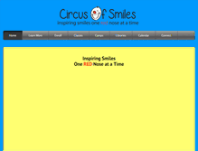 Tablet Screenshot of circusofsmiles.com